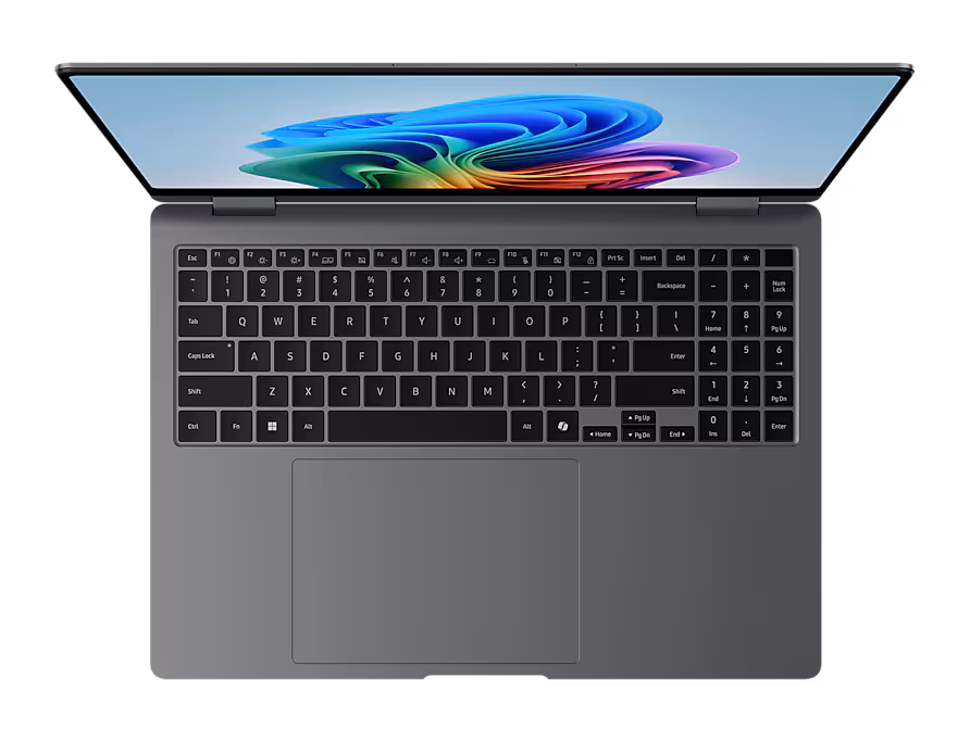 NT960QHA-KD72R 위에서 본 모습