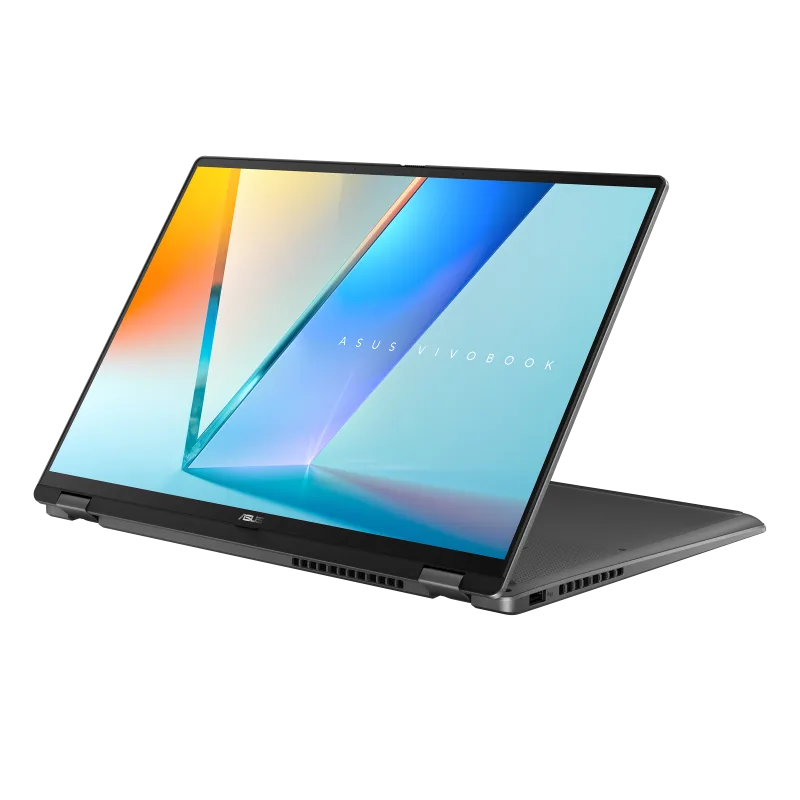 ASUS Vivobook 16 Flip 270도 열어서 본 모습