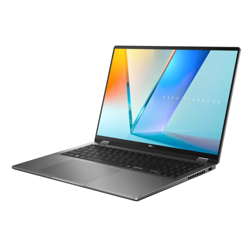 ASUS Vivobook 16 Flip 대각선 앞에서 본 모습