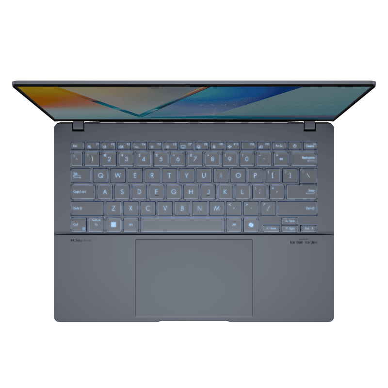 ASUS Vivobook 위에서 본 모습