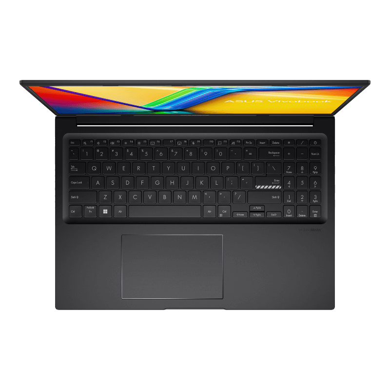 ASUS V3607VU-RP305 노트북 오픈한 상태에서 위에서 본 모습