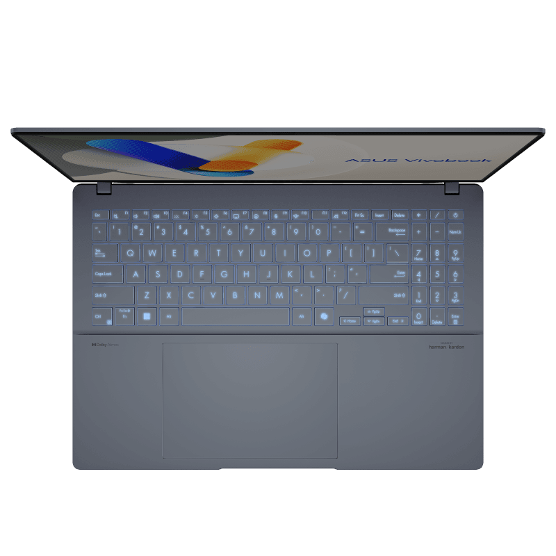 ASUS 비보북 S 16 S5606CA-RI155 위에서 본 모습