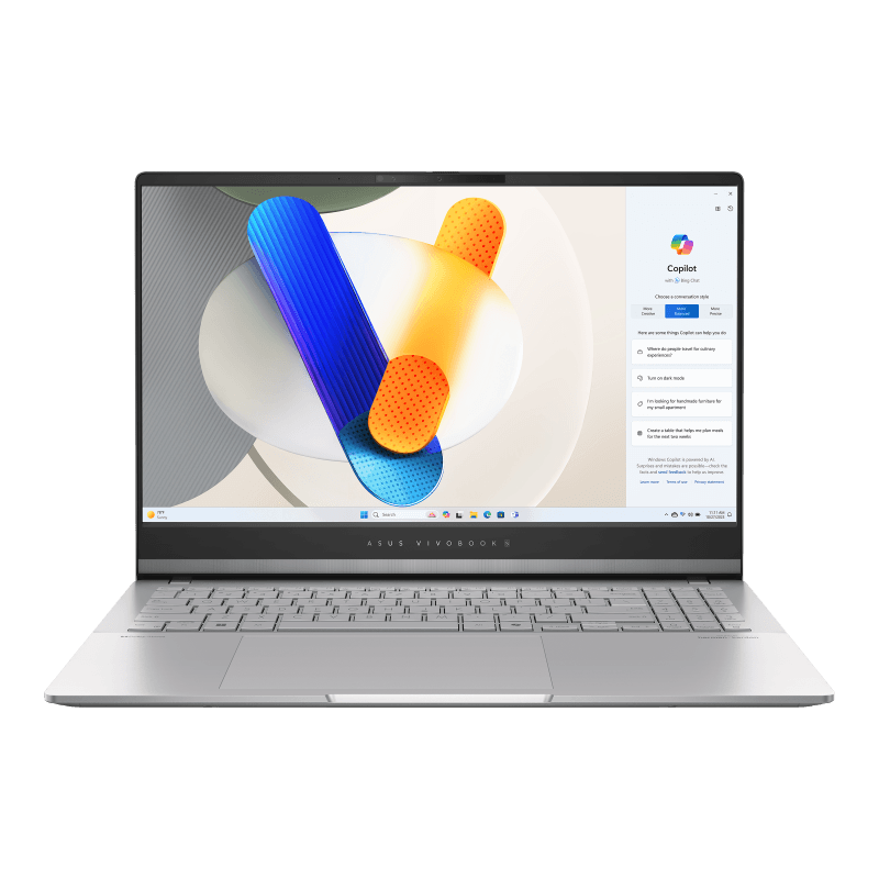 ASUS 비보북 S 16 M3607KA-SH034W 정면에서 본 모습